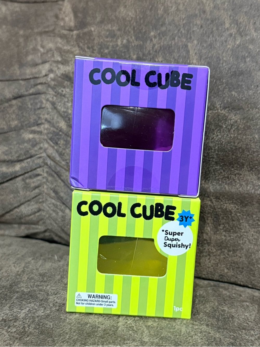 J’adore Cool Cube Lime Green and Purple Squishy Stress Relief Toy Target
